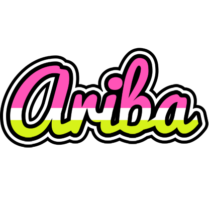 Ariba candies logo