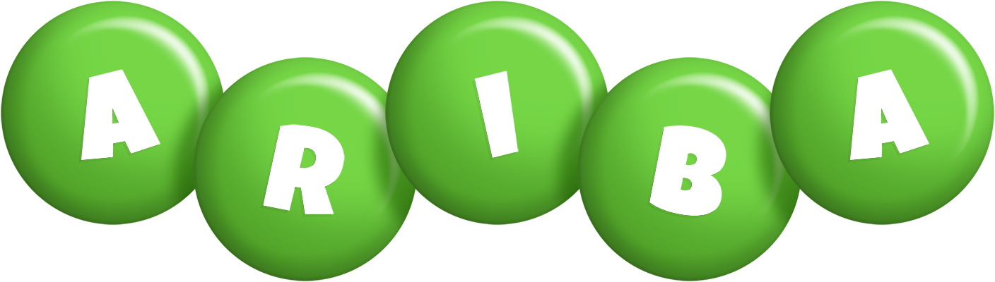 Ariba candy-green logo
