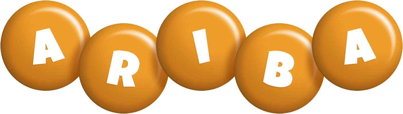 Ariba candy-orange logo