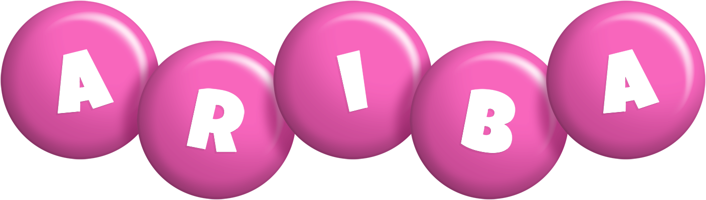 Ariba candy-pink logo