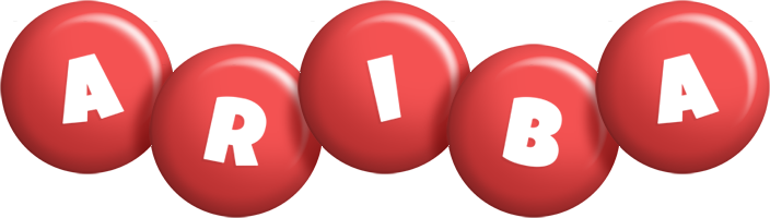 Ariba candy-red logo