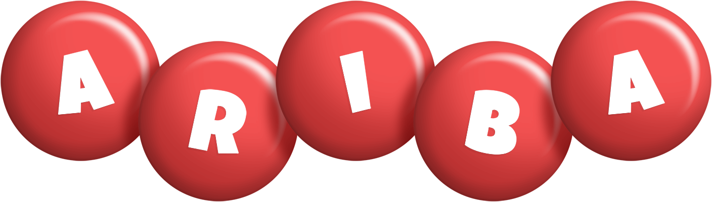 Ariba candy-red logo