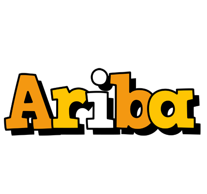 Ariba cartoon logo