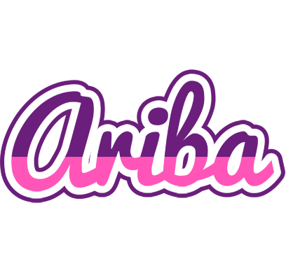 Ariba cheerful logo