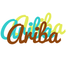 Ariba cupcake logo