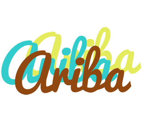 Ariba cupcake logo