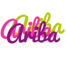 Ariba flowers logo