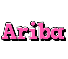 Ariba girlish logo