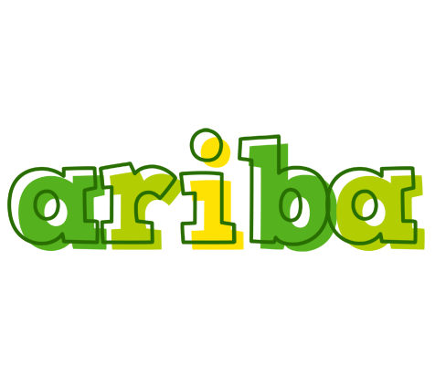 Ariba juice logo