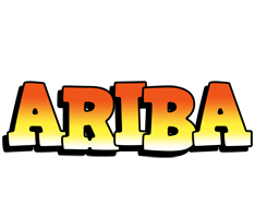Ariba sunset logo
