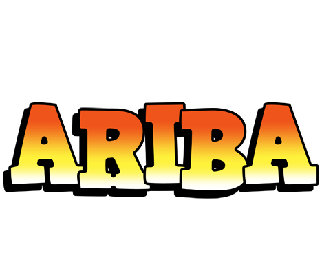 Ariba sunset logo