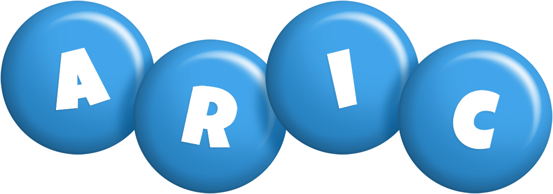 Aric candy-blue logo