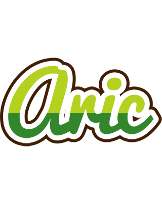 Aric golfing logo