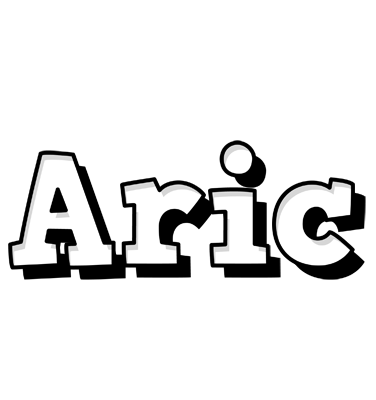 Aric snowing logo