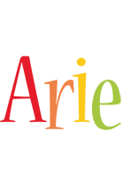 Arie birthday logo