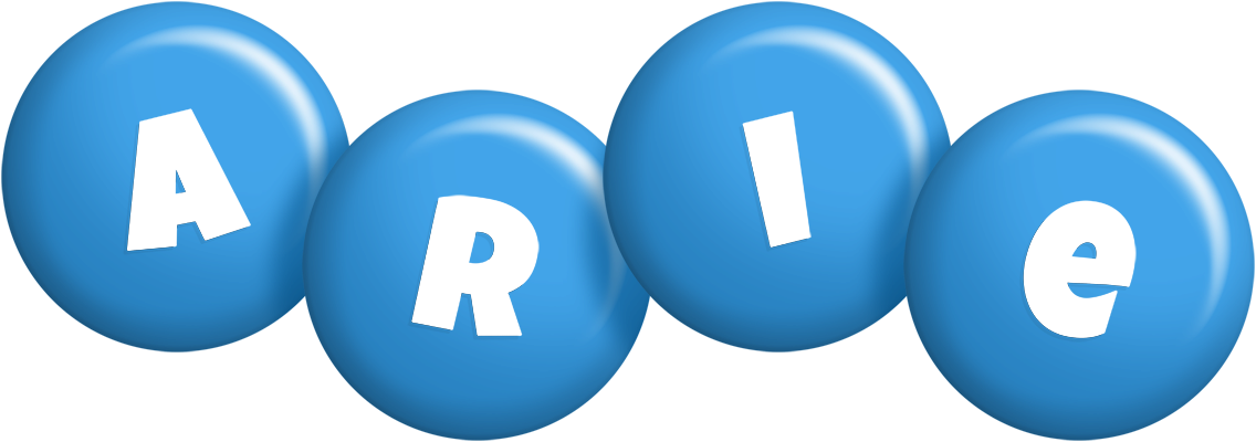 Arie candy-blue logo