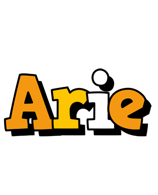 Arie cartoon logo