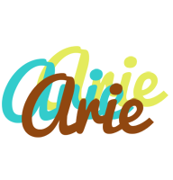 Arie cupcake logo