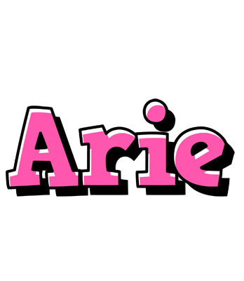 Arie girlish logo