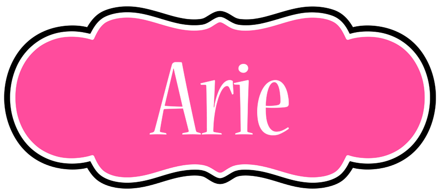 Arie invitation logo
