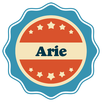 Arie labels logo