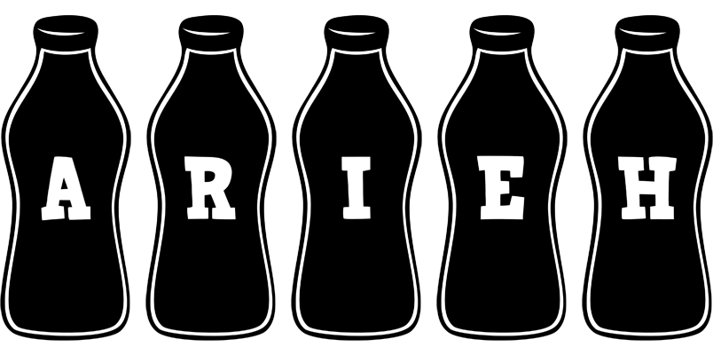 Arieh bottle logo