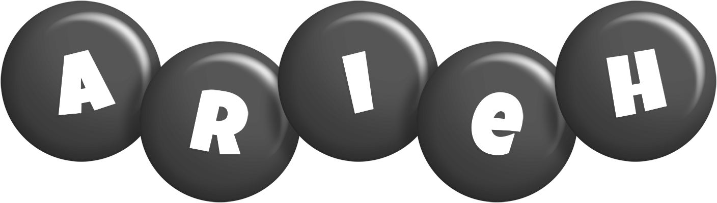 Arieh candy-black logo