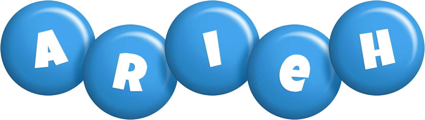 Arieh candy-blue logo