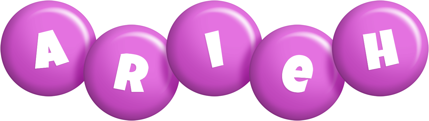 Arieh candy-purple logo