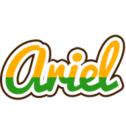 Ariel banana logo