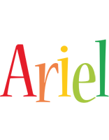 Ariel birthday logo