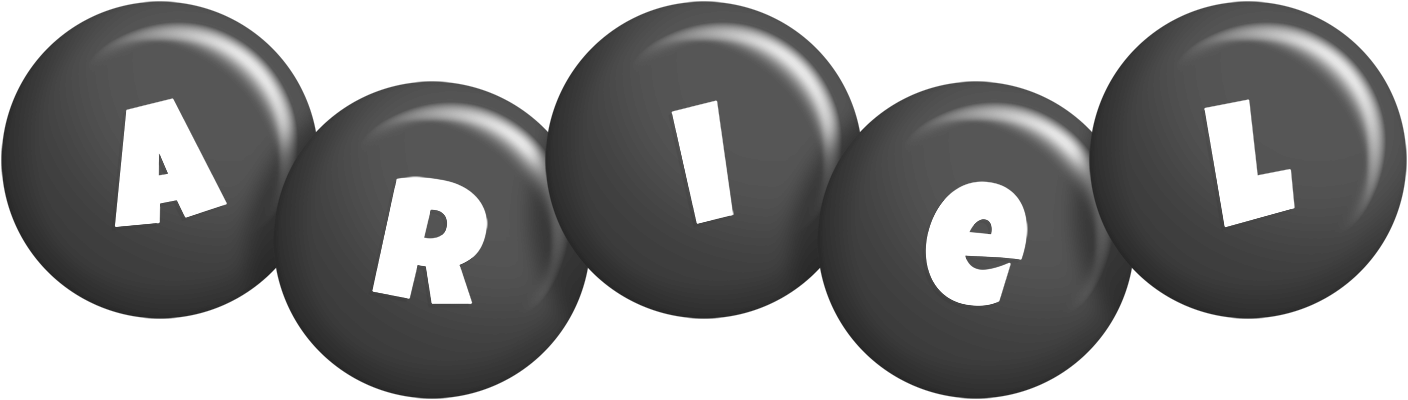 Ariel candy-black logo