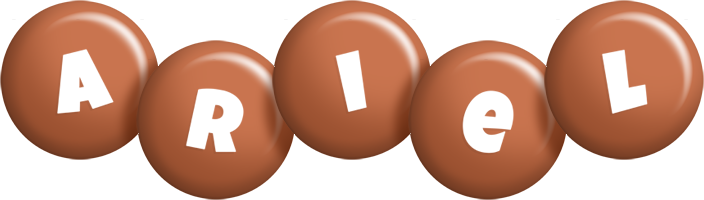 Ariel candy-brown logo