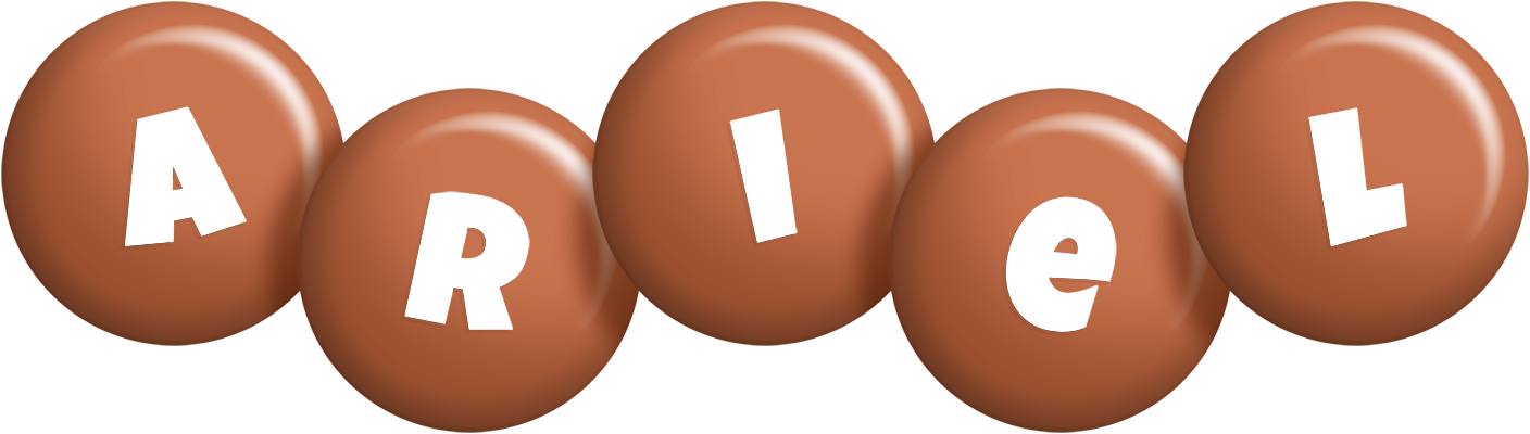 Ariel candy-brown logo