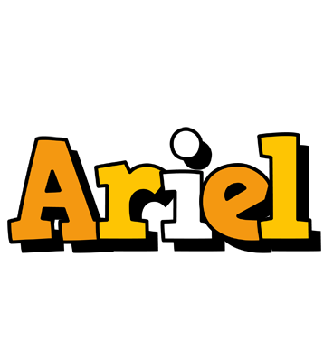 Ariel cartoon logo