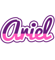 Ariel cheerful logo