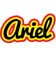 Ariel flaming logo