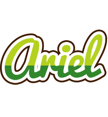 Ariel golfing logo