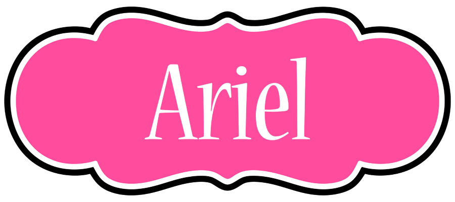 Ariel invitation logo