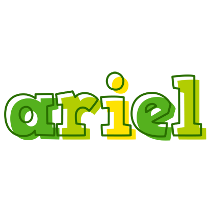 Ariel juice logo