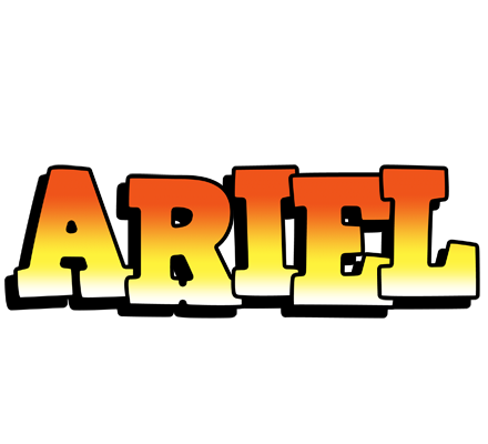 Ariel sunset logo