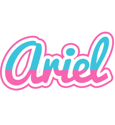 Ariel woman logo