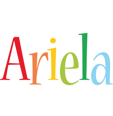 Ariela birthday logo