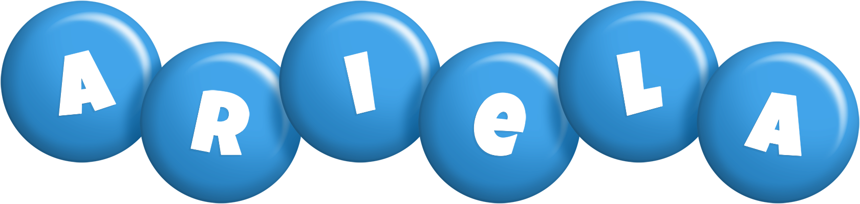Ariela candy-blue logo