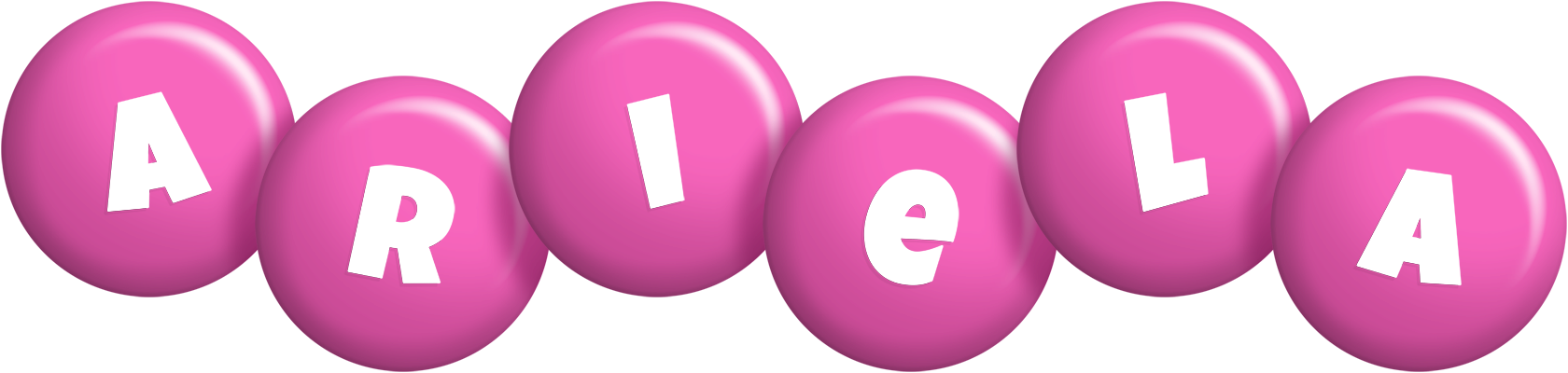 Ariela candy-pink logo