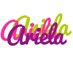 Ariela flowers logo