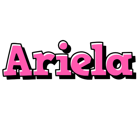 Ariela girlish logo