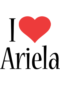 Ariela i-love logo