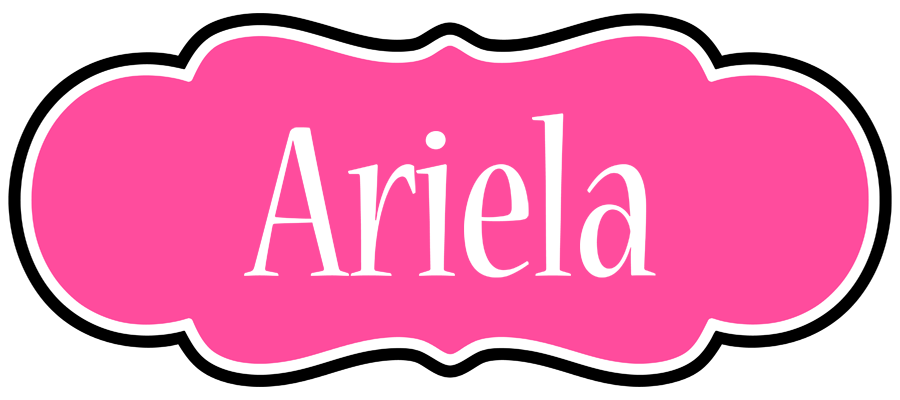 Ariela invitation logo