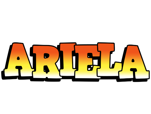 Ariela sunset logo